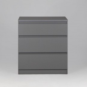 2.03.02.060.4 КАСТОР комод 3 ящика RU серый в Заводоуковске - zavodoukovsk.ok-mebel.com | фото 2
