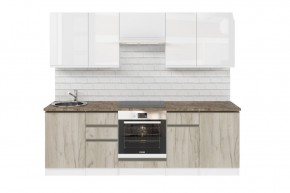 АНТИКА Кухонный гарнитур Базис (2400 мм) в Заводоуковске - zavodoukovsk.ok-mebel.com | фото 3