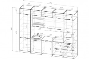 АНТИКА Кухонный гарнитур Экстра 5 (3000 мм) в Заводоуковске - zavodoukovsk.ok-mebel.com | фото 2