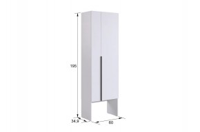 БАСКО Прихожая К8 (графит) в Заводоуковске - zavodoukovsk.ok-mebel.com | фото 3