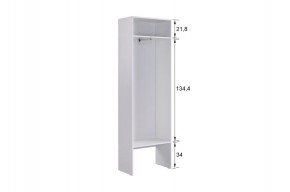 БАСКО Прихожая К8 (графит) в Заводоуковске - zavodoukovsk.ok-mebel.com | фото 4