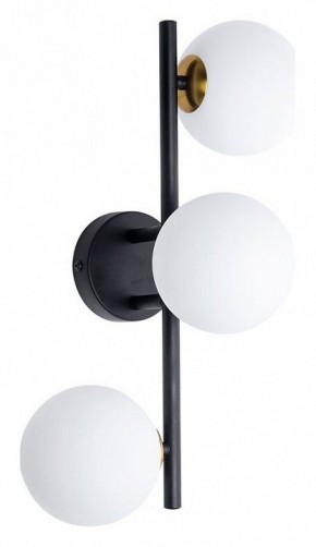 Бра Arte Lamp Gemini A2243PL-3BK в Заводоуковске - zavodoukovsk.ok-mebel.com | фото