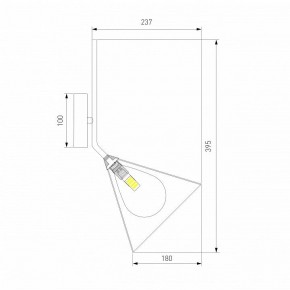 Бра Eurosvet Enigma 70161/1 черный в Заводоуковске - zavodoukovsk.ok-mebel.com | фото 6