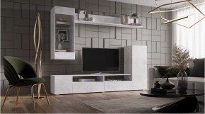 ДАЛЛАС Гостиная (модульная) цемент светлый в Заводоуковске - zavodoukovsk.ok-mebel.com | фото
