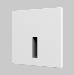 DK1030-WH Светильник встраиваемый в стену, IP 20, LED 3000K, 3 Вт, белый, алюминий в Заводоуковске - zavodoukovsk.ok-mebel.com | фото