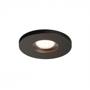 DK2036-BK Встраиваемый светильник влагозащ., IP 44, до 15 Вт, GU10, LED, черный, алюминий в Заводоуковске - zavodoukovsk.ok-mebel.com | фото 3
