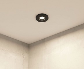 DK2036-BK Встраиваемый светильник влагозащ., IP 44, до 15 Вт, GU10, LED, черный, алюминий в Заводоуковске - zavodoukovsk.ok-mebel.com | фото 7