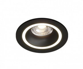 DK2060-BK Встраиваемый светильник IP 20, до 15 Вт, GU10, LED, черный, алюминий в Заводоуковске - zavodoukovsk.ok-mebel.com | фото