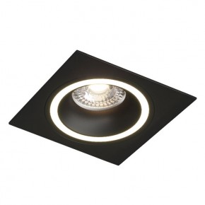 DK2061-BK Встраиваемый светильник IP 20, до 15 Вт, GU10, LED, черный, алюминий в Заводоуковске - zavodoukovsk.ok-mebel.com | фото
