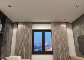 DK2061-BK Встраиваемый светильник IP 20, до 15 Вт, GU10, LED, черный, алюминий в Заводоуковске - zavodoukovsk.ok-mebel.com | фото 3