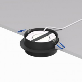 DK2090-BK Встраиваемый светильник FLAT, IP 20, до 15 Вт, GX53, LED, черный, алюминий в Заводоуковске - zavodoukovsk.ok-mebel.com | фото 4