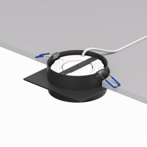 DK2091-BK Встраиваемый светильник FLAT, IP 20, до 15 Вт, GX53, LED, черный, алюминий в Заводоуковске - zavodoukovsk.ok-mebel.com | фото 4