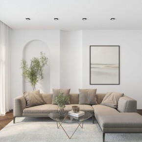 DK2091-BK Встраиваемый светильник FLAT, IP 20, до 15 Вт, GX53, LED, черный, алюминий в Заводоуковске - zavodoukovsk.ok-mebel.com | фото 5