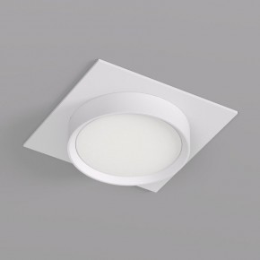 DK2091-WH Встраиваемый светильник FLAT, IP 20, до 15 Вт, GX53, LED, белый, алюминий в Заводоуковске - zavodoukovsk.ok-mebel.com | фото 2