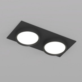 DK2092-BK Встраиваемый светильник FLAT, IP 20, до 15 Вт, GX53, LED, черный, алюминий в Заводоуковске - zavodoukovsk.ok-mebel.com | фото 4