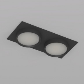 DK2092-BK Встраиваемый светильник FLAT, IP 20, до 15 Вт, GX53, LED, черный, алюминий в Заводоуковске - zavodoukovsk.ok-mebel.com | фото 5