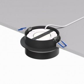 DK2100-BK Встраиваемый светильник NIKO, IP 20, до 15 Вт, GX53, LED, черный, акрил, алюминий в Заводоуковске - zavodoukovsk.ok-mebel.com | фото 4