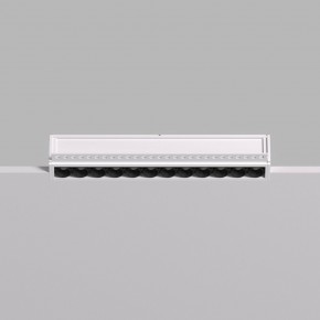 DK2532-WB Встраиваемый светильник SPACE со светодиодом под шпатлевку L240mm 220V 20W 38° 4000К IP20 белый/черный алюминий в Заводоуковске - zavodoukovsk.ok-mebel.com | фото 4