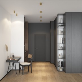 DK2615-SB Накладной светильник SHINE TUBE со светодиодом, D45*H115, IP20, 3000К, 7W, RA?90, сатинированная латунь, алюминий в Заводоуковске - zavodoukovsk.ok-mebel.com | фото 4