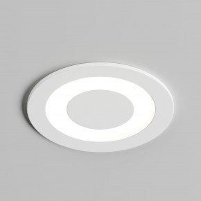 DK2700-WH Встраиваемый светильник, IP 20, 7 Вт, LED 3000, белый, алюминий в Заводоуковске - zavodoukovsk.ok-mebel.com | фото
