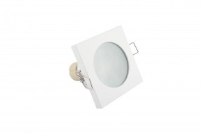 DK3014-WH Встраиваемый светильник влагозащ., IP 44, 50 Вт, GU10, белый, алюминий в Заводоуковске - zavodoukovsk.ok-mebel.com | фото 4