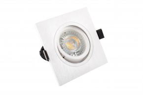 DK3021-WH Встраиваемый светильник, IP 20, 10 Вт, GU5.3, LED, белый, пластик в Заводоуковске - zavodoukovsk.ok-mebel.com | фото