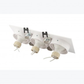 DK3023-WH Встраиваемый светильник, IP 20, 10 Вт, GU5.3, LED, белый, пластик в Заводоуковске - zavodoukovsk.ok-mebel.com | фото 4