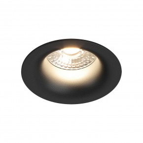 DK3024-BK Встраиваемый светильник, IP 20, 10 Вт, GU5.3, LED, черный, пластик в Заводоуковске - zavodoukovsk.ok-mebel.com | фото