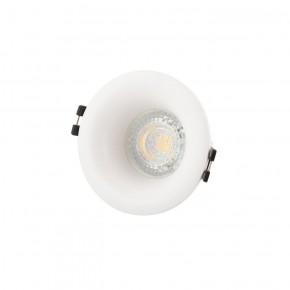 DK3024-WH Встраиваемый светильник, IP 20, 10 Вт, GU5.3, LED, белый, пластик в Заводоуковске - zavodoukovsk.ok-mebel.com | фото