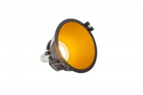 DK3026-BG Встраиваемый светильник, IP 20, 10 Вт, GU5.3, LED, черный/золотой, пластик в Заводоуковске - zavodoukovsk.ok-mebel.com | фото 3