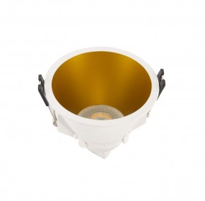DK3026-WG Встраиваемый светильник, IP 20, 10 Вт, GU5.3, LED, белый/золотой, пластик в Заводоуковске - zavodoukovsk.ok-mebel.com | фото 2