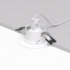 DK3028-WH Встраиваемый светильник, IP 20, 10 Вт, GU5.3, LED, белый, пластик в Заводоуковске - zavodoukovsk.ok-mebel.com | фото 3