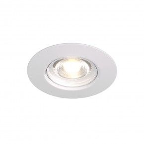 DK3028-WH Встраиваемый светильник, IP 20, 10 Вт, GU5.3, LED, белый, пластик в Заводоуковске - zavodoukovsk.ok-mebel.com | фото 5