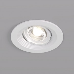 DK3029-WH Встраиваемый светильник, IP 20, 10 Вт, GU5.3, LED, белый, пластик в Заводоуковске - zavodoukovsk.ok-mebel.com | фото