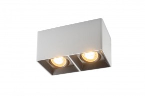 DK3035-WB Светильник накладной IP 20, 10 Вт, GU5.3, LED, белый/черный, пластик в Заводоуковске - zavodoukovsk.ok-mebel.com | фото