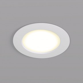 DK3046-WH Встраиваемый светильник, IP 20, 5Вт, LED, белый, пластик в Заводоуковске - zavodoukovsk.ok-mebel.com | фото