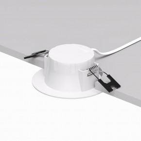 DK3046-WH Встраиваемый светильник, IP 20, 5Вт, LED, белый, пластик в Заводоуковске - zavodoukovsk.ok-mebel.com | фото 4