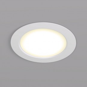 DK3048-WH Встраиваемый светильник, IP 20, 7Вт, LED, белый, пластик в Заводоуковске - zavodoukovsk.ok-mebel.com | фото