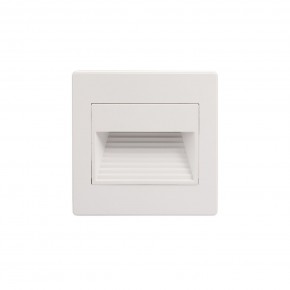 DK3050-WH Светильник встраиваемый в стену, IP 20, LED 3000, 1 Вт, белый, пластик в Заводоуковске - zavodoukovsk.ok-mebel.com | фото 3