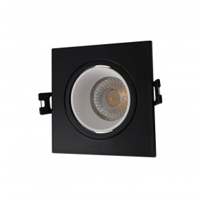 DK3071-BK+WH Встраиваемый светильник, IP 20, 10 Вт, GU5.3, LED, черный/белый, пластик в Заводоуковске - zavodoukovsk.ok-mebel.com | фото 1