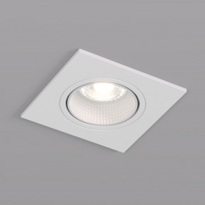 DK3071-WH Встраиваемый светильник, IP 20, 10 Вт, GU5.3, LED, белый/белый, пластик в Заводоуковске - zavodoukovsk.ok-mebel.com | фото