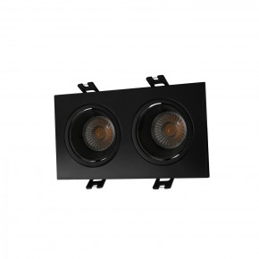 DK3072-BK Встраиваемый светильник, IP 20, 10 Вт, GU5.3, LED, черный/черный, пластик в Заводоуковске - zavodoukovsk.ok-mebel.com | фото