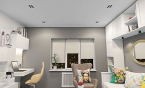 DK3072-BK+WH Встраиваемый светильник, IP 20, 10 Вт, GU5.3, LED, черный/белый, пластик в Заводоуковске - zavodoukovsk.ok-mebel.com | фото 2