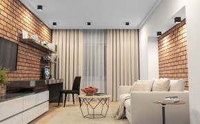 DK3080-BW+BK Светильник накладной IP 20, 10 Вт, GU5.3, LED, черно-белый/черный, пластик в Заводоуковске - zavodoukovsk.ok-mebel.com | фото 2
