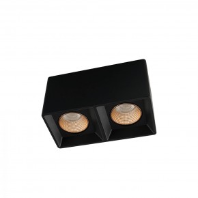 DK3085-BK+BR Светильник накладной IP 20, 10 Вт, GU5.3, LED, черный/бронзовый, пластик в Заводоуковске - zavodoukovsk.ok-mebel.com | фото