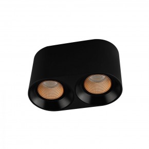 DK3096-BK+BR Светильник накладной IP 20, 10 Вт, GU5.3, LED, черный/бронзовый, пластик в Заводоуковске - zavodoukovsk.ok-mebel.com | фото