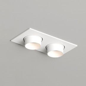 DK3122-WH Встраиваемый светильник, IP20, до 15 Вт, LED, GU5,3, белый, пластик в Заводоуковске - zavodoukovsk.ok-mebel.com | фото