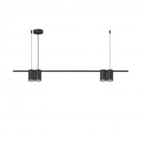 DK4061-BK Подвесной светильник ORBIT, IP20, 4xGU10 LED до 15 Вт, черный матовый, алюминий в Заводоуковске - zavodoukovsk.ok-mebel.com | фото 3