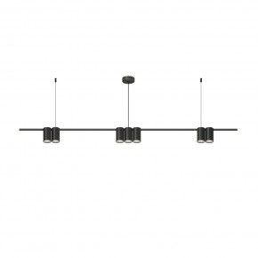 DK4063-BK Подвесной светильник ORBIT, IP20, 7xGU10 LED до 15 Вт, черный матовый, алюминий в Заводоуковске - zavodoukovsk.ok-mebel.com | фото 3
