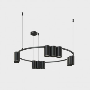 DK4065-BK Подвесной светильник ORBIT, IP20, 10xGU10 LED до 15 Вт, черный матовый, алюминий в Заводоуковске - zavodoukovsk.ok-mebel.com | фото 2
